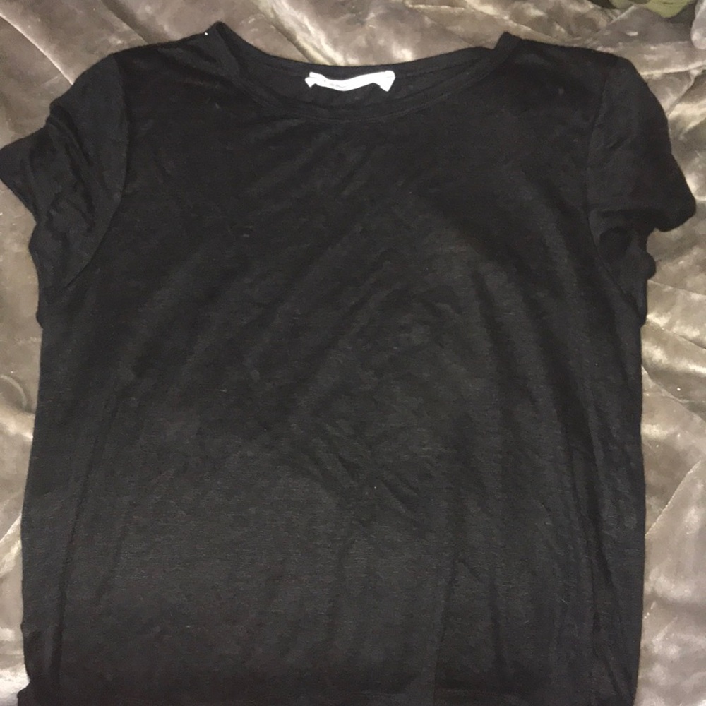 Black tee